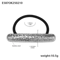 Women's Elegant Bow Knot 304 Stainless Steel Plating Hair Tie sku image 2