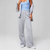 Women's Casual Daily Sports Simple Style Solid Color Full Length Straight Pants main image 2