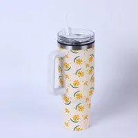 Casual Flower 201 Stainless Steel 304 Stainless Steel Thermos Cup 1 Piece main image 4