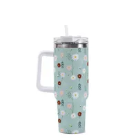 Casual Flower 201 Stainless Steel 304 Stainless Steel Thermos Cup 1 Piece main image 2