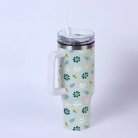 Casual Flower 201 Stainless Steel 304 Stainless Steel Thermos Cup 1 Piece sku image 11