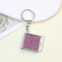 Glam Glittery Rhinestone Metal Unisex Keychain main image 5