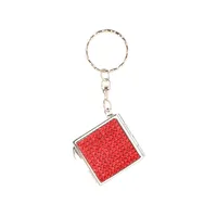 Glam Glittery Rhinestone Metal Unisex Keychain main image 6