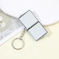 Glam Glittery Rhinestone Metal Unisex Keychain main image 3