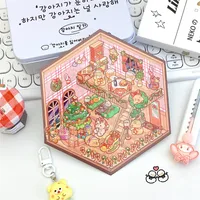 1 Set Cartoon Daily Paper Cute Stickers main image 2