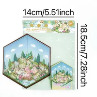1 Set Cartoon Daily Paper Cute Stickers sku image 1