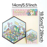 1 Set Cartoon Daily Paper Cute Stickers sku image 4