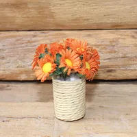 1 Piece Flower Daily Plastic Stone Raw Silk Simple Style main image 1