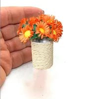 1 Piece Flower Daily Plastic Stone Raw Silk Simple Style main image 3