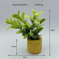 1 Piece Plant Daily PE PVC Sawdust Simple Style main image 2