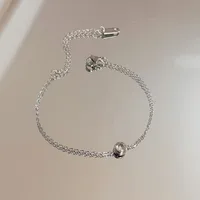 Elegant Glam Luxurious Round 304 Stainless Steel Plating 18K Gold Plated Women's Bracelets Necklace sku image 2