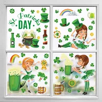 Cartoon Shamrock Human PVC Wall Art main image 2