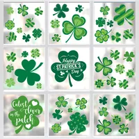 Cartoon Shamrock PVC Wall Art main image 3
