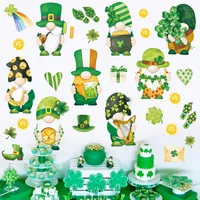 Cartoon Shamrock PVC Wall Art main image 5