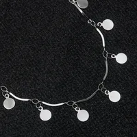 Simple Style Classic Style Solid Color Titanium Steel Women's Chain Belts main image 4