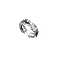 Vintage Style Geometric Titanium Steel Plating Women's Rings main image 3