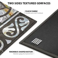 Simple Style Geometric Rubber Polyester Carpet main image 2
