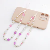 Plastic Heart Shape Simple Style Classic Style Mobile Phone Chain Phone Cases main image 1