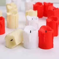 Led Electronic Simulation Candle Lights Festival Dinner Wedding Bar Tearing Craft Marriage Candle Electric Lamp main image 3