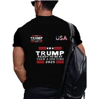 Men's American Flag Simple Style Round Neck Short Sleeve Loose Men's T-shirt main image 2