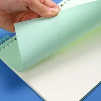 B5 Diy Self-made Plastic Cover Loose-leaf Notebook 26-hole A5 Frosted Pp Cover Office/cultural/notebook/notepad main image 4