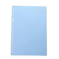 B5 Diy Self-made Plastic Cover Loose-leaf Notebook 26-hole A5 Frosted Pp Cover Office/cultural/notebook/notepad main image 5