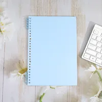 B5 Diy Self-made Plastic Cover Loose-leaf Notebook 26-hole A5 Frosted Pp Cover Office/cultural/notebook/notepad sku image 24
