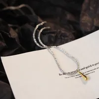 Elegant Simple Style Geometric 304 Stainless Steel Titanium Steel Plating 18K Gold Plated Women's Pendant Necklace main image 4