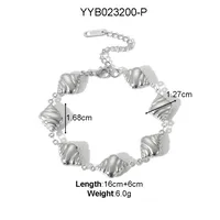 Casual Romantic Pastoral Starfish Conch Red Heart 304 Stainless Steel 18K Gold Plated Unisex Bracelets main image 4