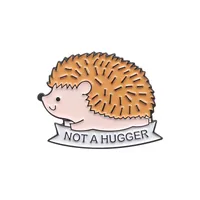 Cartoon Style Cute Cactus Hedgehog Frog Zinc Alloy Plating Unisex Brooches sku image 3