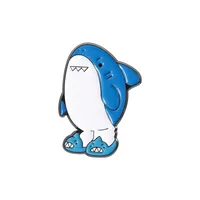Cartoon Style Cute Seal Shark Duck Zinc Alloy Plating Unisex Brooches sku image 1