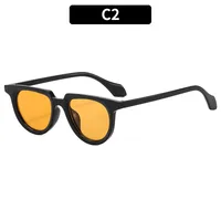 Classic Style Streetwear Solid Color Pc Special-Shaped Mirror Full Frame Glasses sku image 2