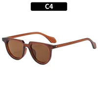 Classic Style Streetwear Solid Color Pc Special-Shaped Mirror Full Frame Glasses sku image 4