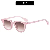 Classic Style Streetwear Solid Color Pc Special-Shaped Mirror Full Frame Glasses sku image 7