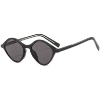Vintage Style Simple Style Solid Color Pc Polygon Full Frame Glasses main image 4