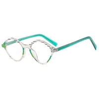 Vintage Style Simple Style Solid Color Pc Polygon Full Frame Glasses sku image 5