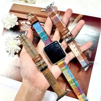 Retro Multicolor Woolen Watch Bands & Straps main image 2