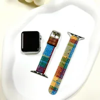 Retro Multicolor Woolen Watch Bands & Straps main image 5