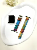 Retro Multicolor Woolen Watch Bands & Straps sku image 1