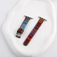 Retro Multicolor Woolen Watch Bands & Straps sku image 8