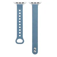 Casual Solid Color Stainless Steel Leather Watch Bands & Straps main image 5