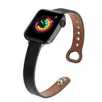 Casual Solid Color Stainless Steel Leather Watch Bands & Straps sku image 14