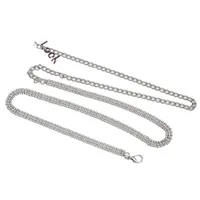 Basic Solid Color Metal Women's Chain Belts main image 5
