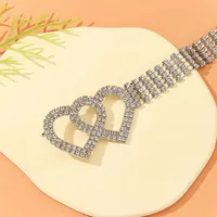 Elegant Heart Shape Copper Unisex Chain Belts main image 4