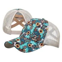 Women's Simple Style Classic Style Geometric Flower Curved Eaves Baseball Cap sku image 6