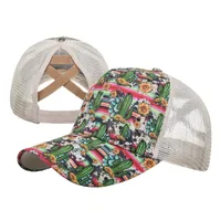 Women's Simple Style Classic Style Geometric Flower Curved Eaves Baseball Cap sku image 8