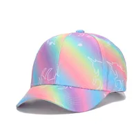 Children Unisex Streetwear Colorful Baseball Cap sku image 3