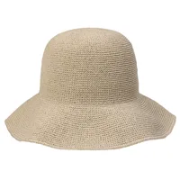 Women's Vacation Modern Style Solid Color Big Eaves Straw Hat main image 4