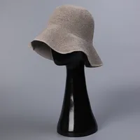 Women's Vacation Modern Style Solid Color Big Eaves Straw Hat sku image 9