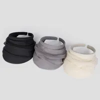 Women's Modern Style Simple Style Solid Color Wide Eaves Sun Hat main image 1